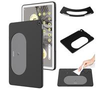 Coque pour Google Pixel Tablet,Étui de Protection Complète du Corps au Toucher Soyeux, Housse Doublure Douce en Tissu Microfibre, Étui pour Google Pixel Tablet-Noir