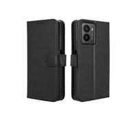 Coque pour HMD Fusion 5G Etui Protection Housse Premium en Cuir PU, Pochette Flip Case Compatible avec Book Noir