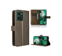 Coque pour HMD Pulse Pro/HMD Pulse Plus Etui Protection Housse Premium en Cuir PU, Pochette Flip Case Compatible avec Book Marron