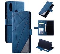 Coque pour Honor 10 Lite ,Magnétique Etui Housse pour Huawei P Smart 2019 POT-LX1/LX3 POT-L21/L23 POT-LX1AF POT-LX1RUA / Honor 10 Lite HRY-AL00 HRY-TL00 HRY-LX1/LX2 HRY-L21/L22 Étui Téléphone Blue