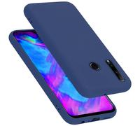 cadorabo Coque Compatible avec Honor 10i / 20i / 20 Lite/Huawei Enjoy 9S, Étui Housse en Silicone- Coque pour 10i / 20i / 20 Lite - Protection Antichoc, Anti-Empreintes - Liquid Blue