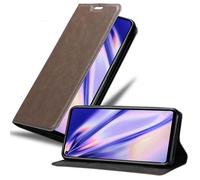 Cadorabo Housse pour Honor 20 / 20S / Huawei NOVA 5T Housse de protection en marron Housse pour portable Etui Case Cover Fermeture magnétique