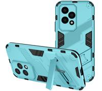 Coque pour Honor 200 Lite Antichoc avec Béquille Support Vidéo Bleu clair