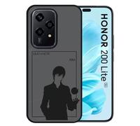 Coque Pour Honor 200 Lite - Death Note Kira - Silicone - Noir
