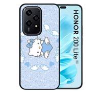 Coque Pour Honor 200 Lite - Hello Kitty Sweet Dream - Silicone - Noir