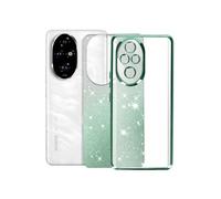 Avizar Coque pour Honor 200 Pro Motif Paillette Dégradé Caméra Protégée Vert