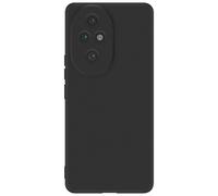 Coque pour Honor 200 Pro Silicone Souple Revêtement Fin Noir