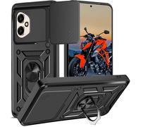 Coque pour Honor 400 - Etui Housse Anneau Aimant Protection Camera Antichoc Noir