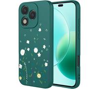 Coque Pour Honor 400 Lite 5g, Très Mince Élégante Fleurs Vignes Ou Panda Mignons Design Housse, Souple Silicone Liquide Tpu Bumper Antichoc Mat Femme Étui, Vert A92[Wke02059]
