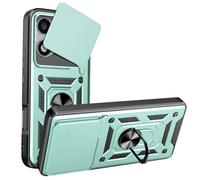 Avizar Coque anneau Honor 400 Lite – Protection intégrale, bague de maintien – Vert