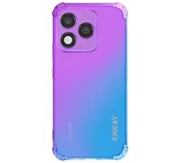 Coque pour Honor 400 Lite Souple Coins Renforcés Design Dégradé Bleu