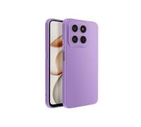 Coque pour Honor 400 Smart en Silicone Souple avec Renfort Bloc Caméra Violet