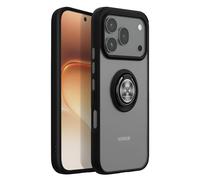 Coque pour Honor 600 / 600 Pro avec Support Anneau et Fixation Magnétique Noir