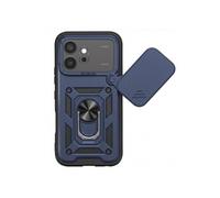 Coque pour Honor 600, Cache Caméra Pivotant et Bague Support