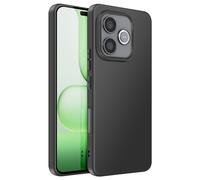 Coque pour Honor 600 Lite Protection Souple en Silicone Mayaxess Noir