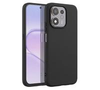 Coque pour Honor 600 Smart en Silicone Souple avec Bords Surélevés Mayaxess Noir