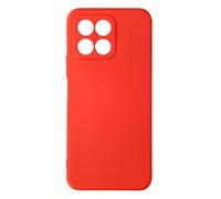 Coque pour Honor 70 Lite, Honor X6 et Honor X8 5G Semi-rigide Soft-touch Rouge