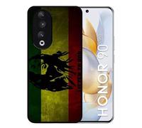 Coque Pour Honor 90 - Listen To Bob Marley - Silicone - Noir
