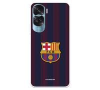 Coque pour Honor 90 Lite du FC Barcelone Rayures Blaugrana tansparente pour protéger votre téléphone portable Coque en silicone souple sous licence officielle FC Barcelone