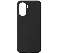 Coque pour Honor 90 Lite Semi-rigide Soft-touch Fast Cover Noir