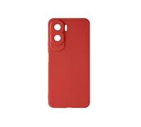 Coque pour Honor 90 Lite Silicone Soft Touch Mate Anti-trace Rouge