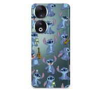 Coque pour Honor 90 officielle Lilo & Stitch motif transparent pour protéger votre téléphone portable Coque en silicone souple sous licence officielle Disney