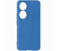 Coque pour Honor 90 Semi-rigide Soft-touch Fast Cover Bleu