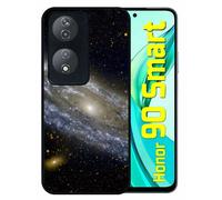 Coque Pour Honor 90 Smart - Andromède - Silicone - Noir