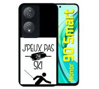 Coque Pour Honor 90 Smart - J Peux Pas J Ai Ski 1 - Silicone - Noir