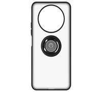 Coque pour Honor Magic 4 Lite Antichoc avec Anneau Magnétique Rotatif Noir