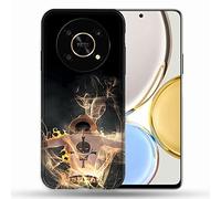 Coque pour Honor Magic 4 Lite Manga One Piece Ace Noir