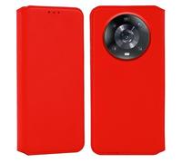 Coque pour Honor Magic 4 Pro - Portefeuille Cuir (Honor Magic 4 Pro ) - Rouge
