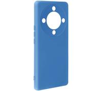 Avizar Coque pour Honor Magic 5 Lite 5G Semi-rigide Soft-touch Anti-traces Bleu