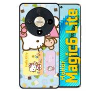 Coque Pour Honor Magic 6 Lite - Hello Kitty I Love You - Silicone - Noir