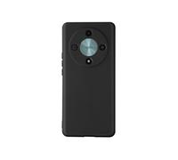 Coque pour Honor Magic 6 Lite Silicone Souple Revêtement Fin Noir