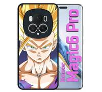Coque Pour Honor Magic 6 Pro - Dbz San Gohan Super Sayen 2 Ssj2 - Silicone - Noir