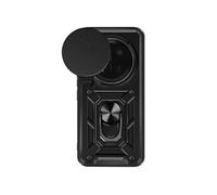 Coque pour Honor Magic 7 Lite Bague Support avec Protection Caméra Mayaxess Noir