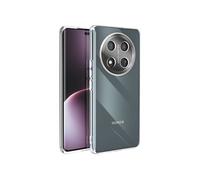 Avizar Coque pour Honor Magic 7 Lite Contour Silicone Dos Acrylique Transparent