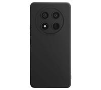 Coque pour Honor Magic 7 Lite Silicone Lisse Bloc Caméra Protégé Noir