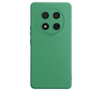 Coque pour Honor Magic 7 Lite Silicone Lisse Bloc Caméra Protégé Vert