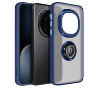 Coque pour Honor Magic 7 Pro Bague Magnétique Bleu