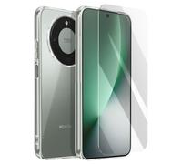 Coque pour Honor Magic 8 Lite avec Protection d'Écran en Verre Trempé Mayaxess Transparent