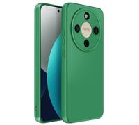 Coque pour Honor Magic 8 Lite en Silicone Souple avec Contour Protection Caméra Vert