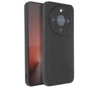 Coque pour Honor Magic 8 Lite Finition Mate en Silicone Souple Noir