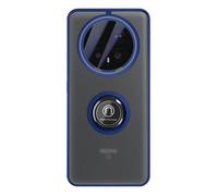 Coque pour Honor Magic 8 Pro avec Support Anneau et Fixation Magnétique Bleu