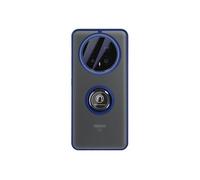 Coque pour Honor Magic 8 Pro avec Support Anneau et Fixation Magnétique Bleu