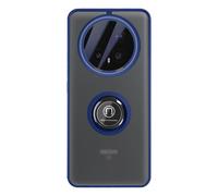 Coque pour Honor Magic 8 Pro avec Support Anneau et Fixation Magnétique Bleu