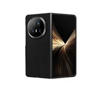 Avizar Coque Honor Magic V5 — Rigide, effet cuir grainé, bords renforcés — Noir