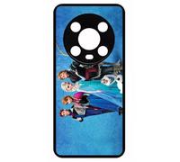 Coque Pour Honor Magic4 Pro - Frozen Reine Des Neiges - Silicone - Noir