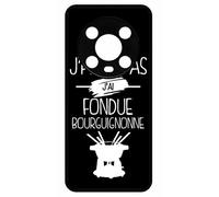 Coque Pour Honor Magic4 Pro - J Peux Pas J Ai Fondue Bourguignonne 2 - Silicone - Noir